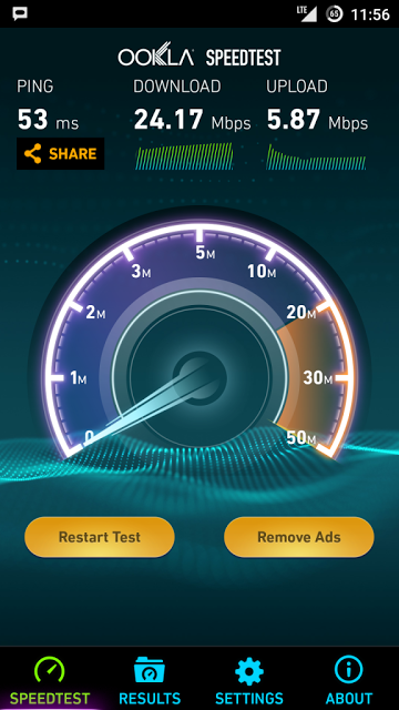 Airtel 4G Ookla Speedtest Airtel 4G Ookla Speedtest
